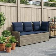 Sofa da giardino-Divano con braccioli da giardino con divano angolare 2 Pezzo 824410