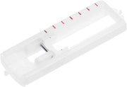 Naaimacchina per cucire occhielli - Funzionalità occhielli 4 passaggi - 5 mm - Bianco Nero