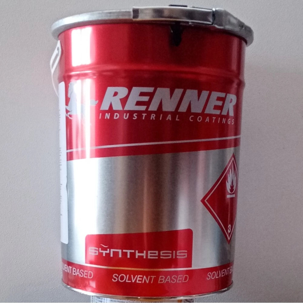 Renner renfast 5kg smalto lucido - tutti i ral 8000 - base nitro a rapida essiccazione, colore  marrone rame - ral 8004