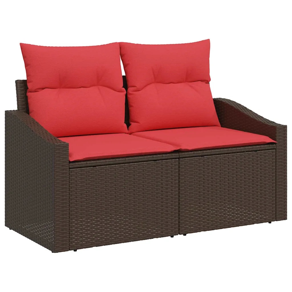 Set Divano da Giardino 8 pz polyrattan 3359333