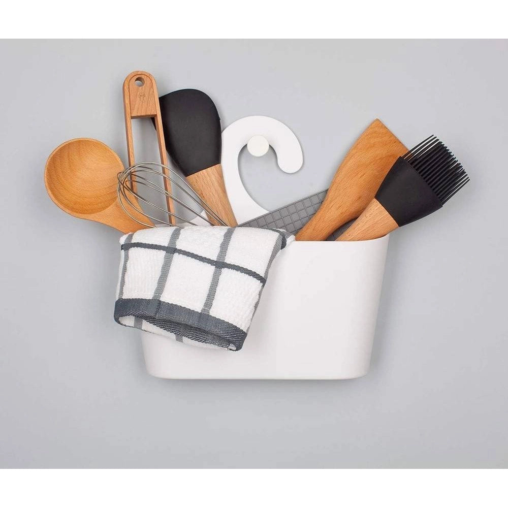 Trade Shop - Porta Oggetti Cestino Con Gancio Appendere Doccia Bagno Casa Colori Vari 79460 -