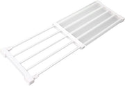 Cassetto di Archiviazione in Metallo Espandibile - Divider DIY - Pannelli per l'Organizzazione - 50-80 cm - Progettato con Stile - Organizzatore di Cassetto