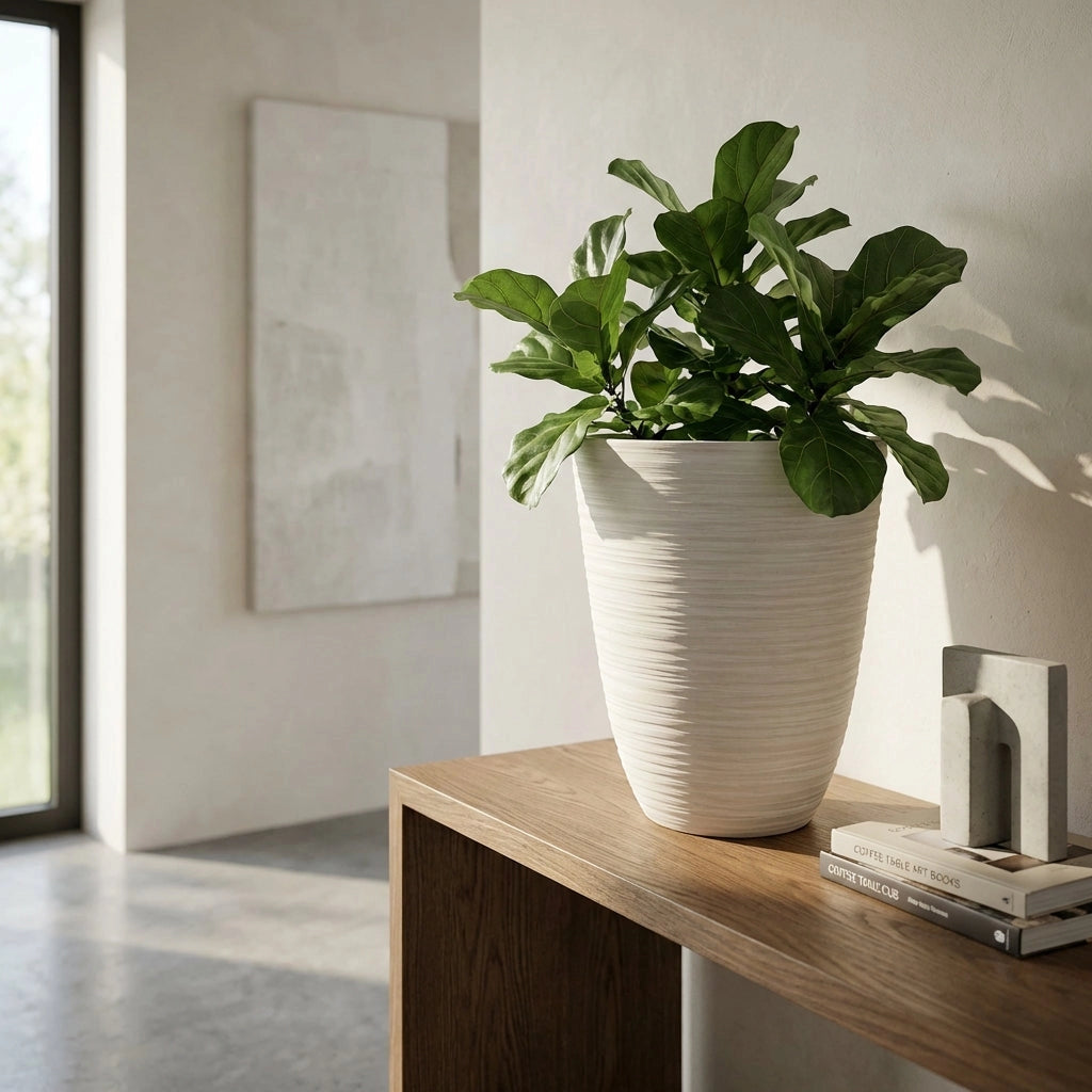 Vaso medio in Fibra sintetica cm 29x29x36 - CLEM
