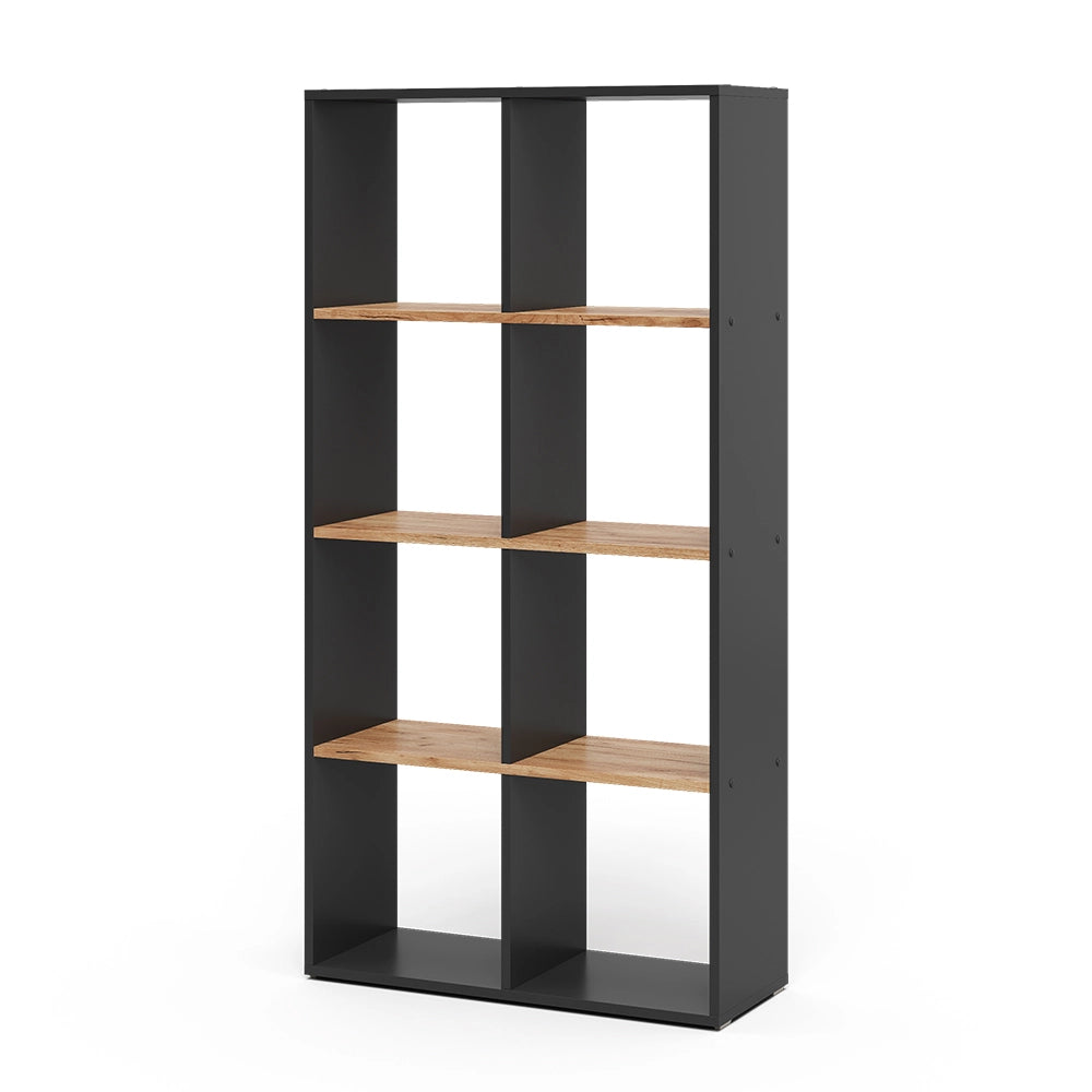 Vicco Scaffale Antracite/quercia dorata 143 x 72 cm