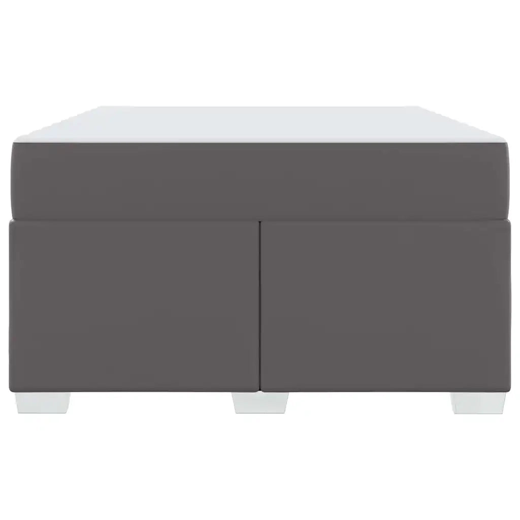 Struttura del letto con materasso Grigio 120 x 190 cm Tessuto 3399232