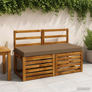 Cuscino per panchina SOEST 100% Poliestere Tortora 950186