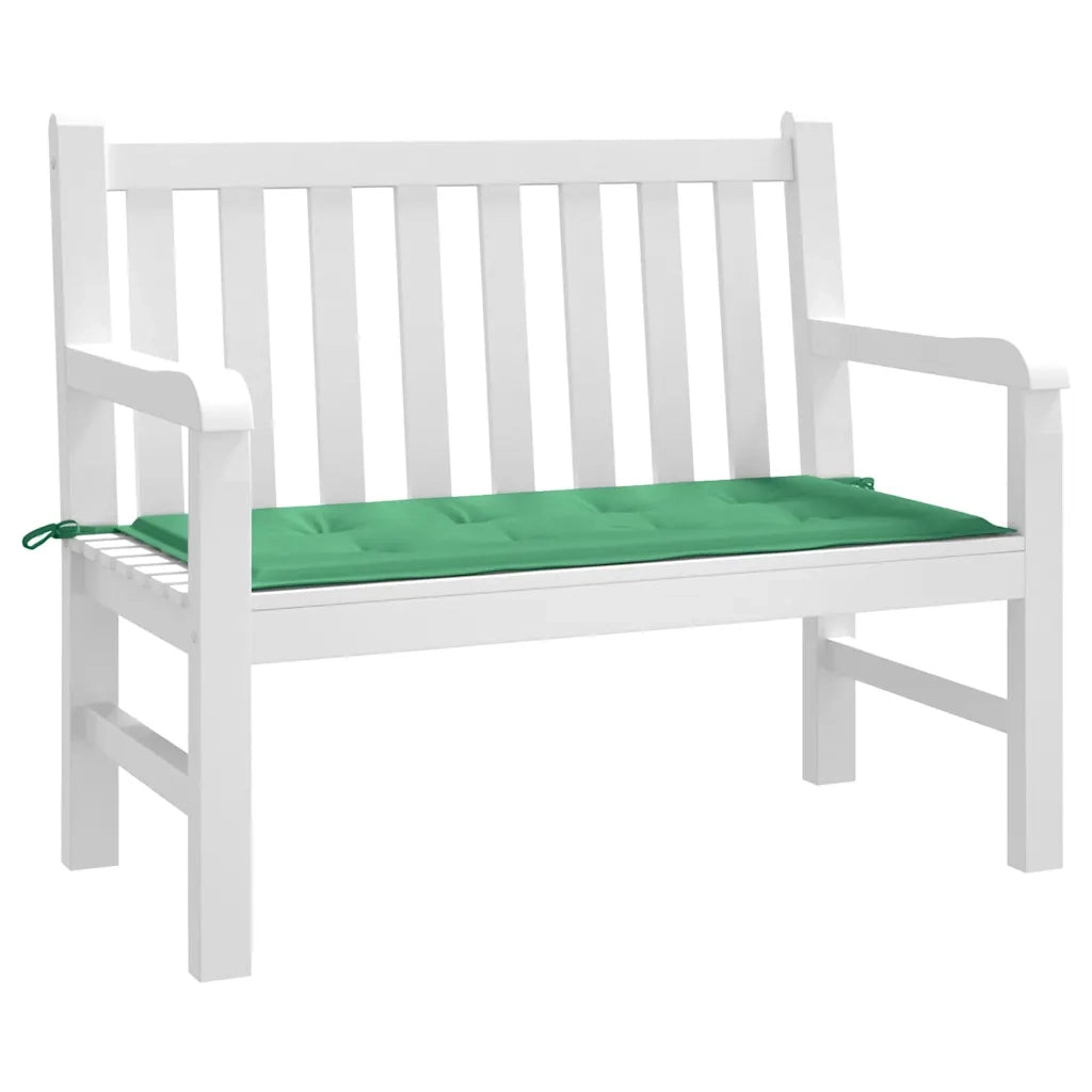 Cuscino per Panca Verde 100x50x3 cm in Tessuto Oxford 43205