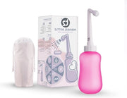 Bidet portatile per la cura post-partum - perineale fles per il sollievo del dolore - flacone da 360 ml con valvola a compressione - getto a 60° - sacchetto di stoccaggio lavabile - essenziale kit di parto per ospedale
