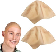 Capelli Falsi a Bambola - 2 Pezzi - Alta Qualità Latice Elastico - Accessori di Costume - Capo Realistico e Comodo - Capello Falsi con Pelle Finta