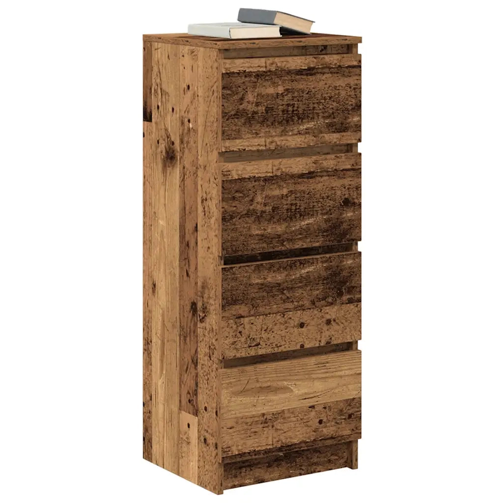Credenza Legno Antico 37,5x35x99 cm in Legno Multistrato 861704