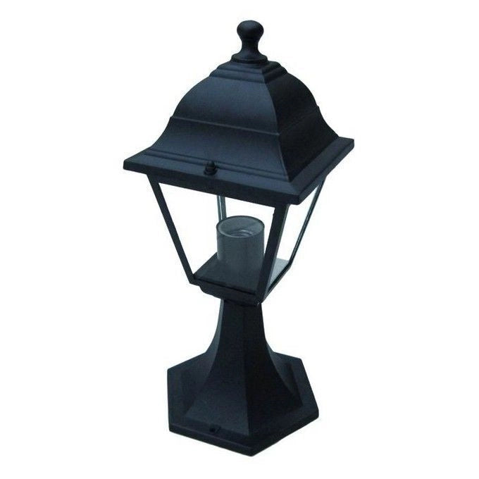 Blinky Sorrento Lanterna da Appoggio per Esterni Alluminio IP44 E27 Max 60W 40 cm colore Nero