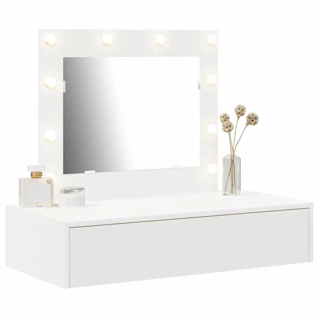 Tavolo da Trucco Bianco 83 x 40 x 70 cm Legno multistrato 865226