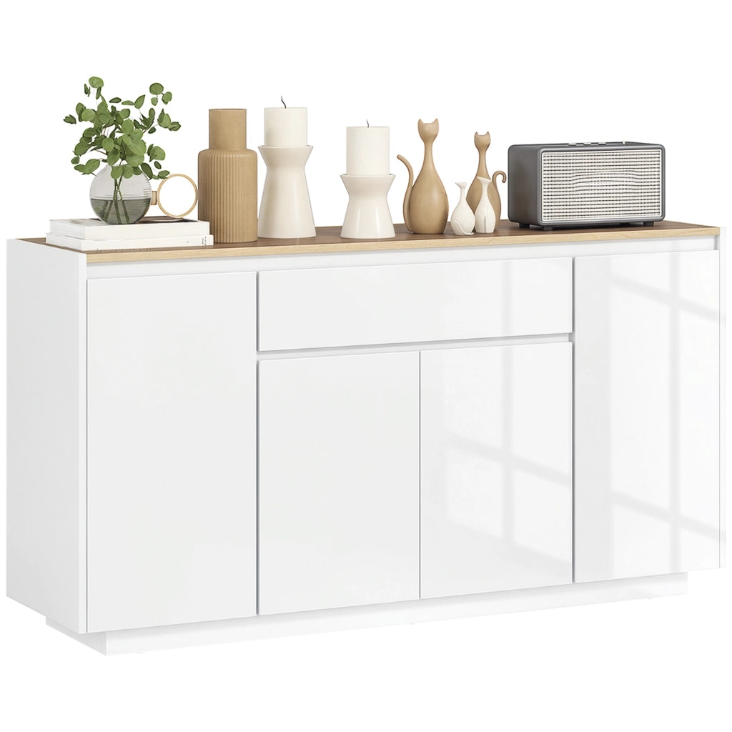 Credenza Bianca Moderna ¨C Minimal ¨C 140x40x75 cm