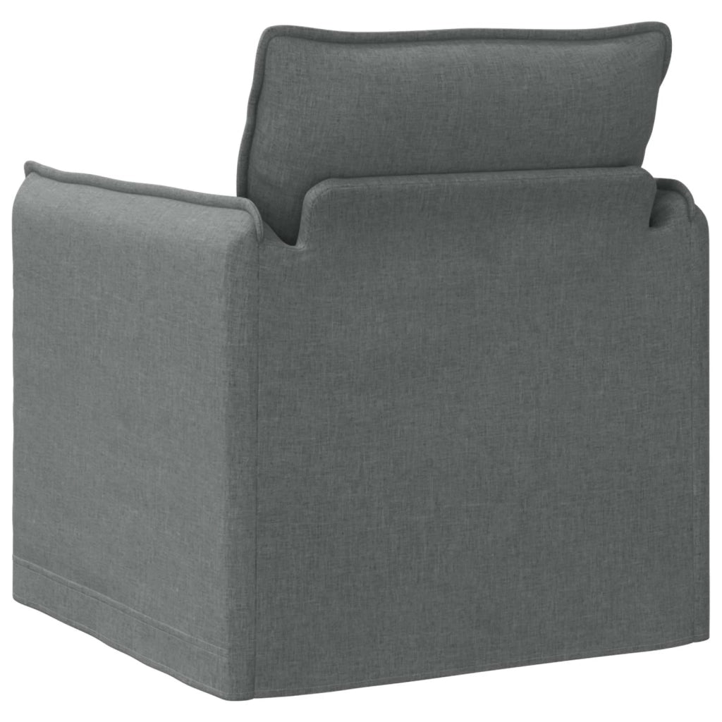 Divano Grigio scuro 75 x 82 x 85 cm Tessuto 42024505