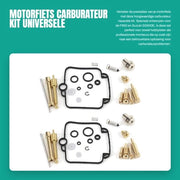 Set di riparazione carburatore 2 set - Set di sincronizzazione carburatore - Attrezzatura di regolazione carburatore - Adatto per F650/GS500E - 42 pezzi accessori - Set di riparazione carburatore