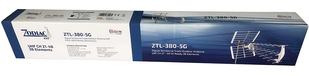 Antenna Digitale Terrestre 38 Elementi Banda Uhf 5G Lte