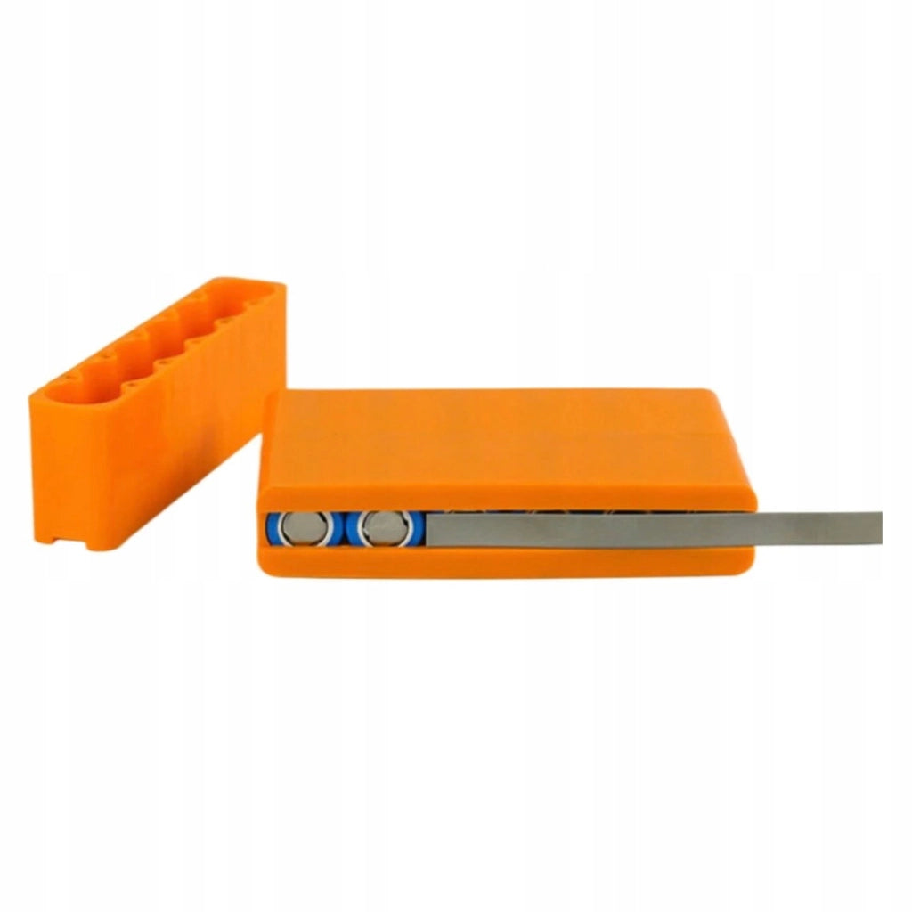 Forma di Saldatura per Batterie a 6 Celle – Struttura Stabile, Spazio per Nastro Nichelato | Dimensioni: 11x2x3,5 cm