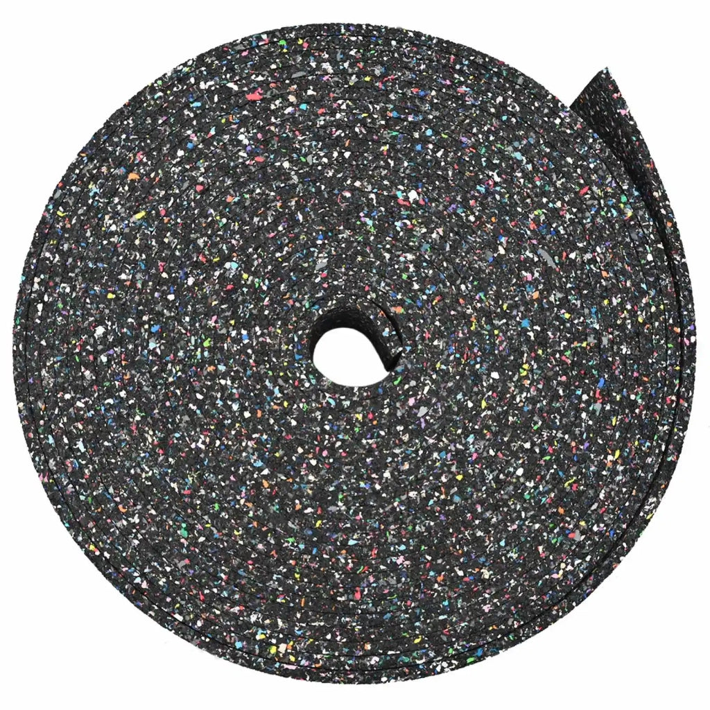 Rotolo di Granulato in Gomma Nero 2000 x 10 x 0,3 cm Gomma 42027280