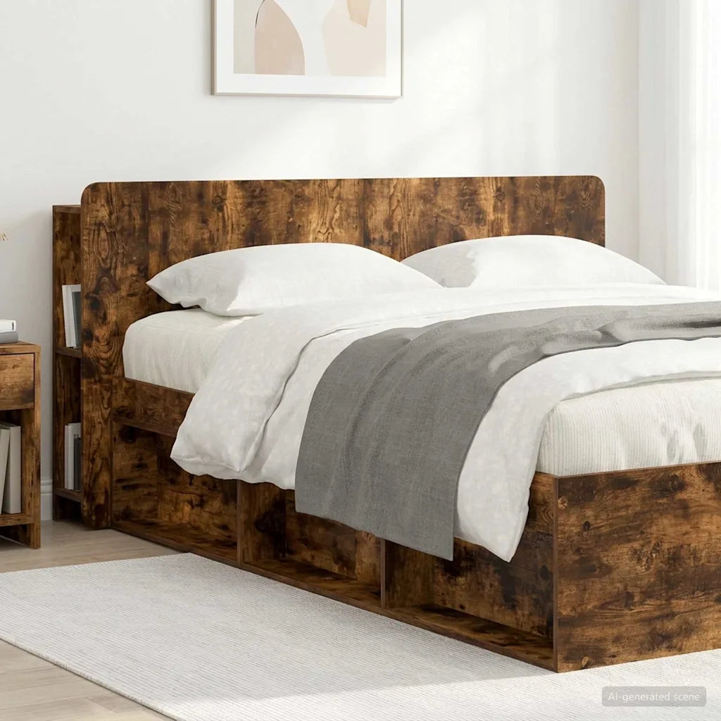 Testata del letto Rovere Fumo Legno ingegnerizzato 8001224