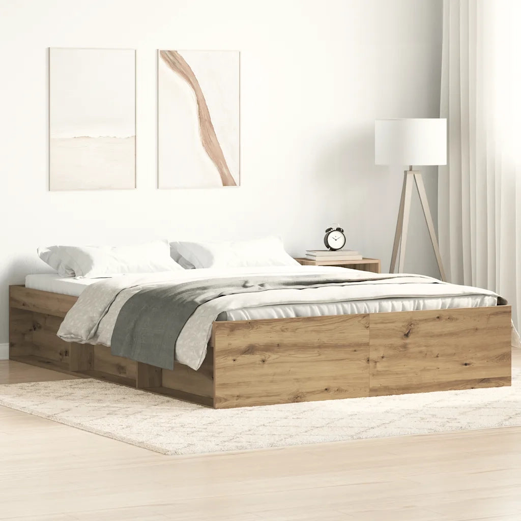 Giroletto senza Materasso-Struttura Letto Rovere Artigianale 120x200cm 339530