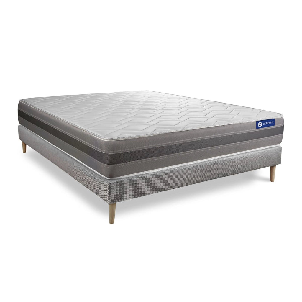 Kit rete e materasso matrimoniale Actimemo relax 180x220cm - Spessore : 24cm- memory foam - Moderatamente rigido