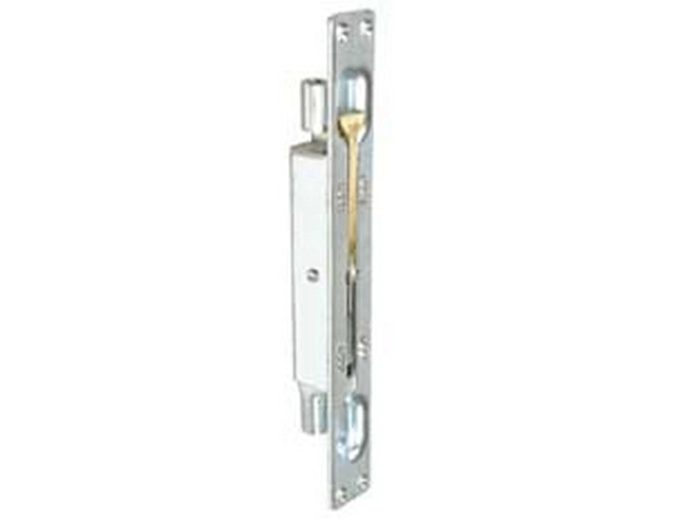10pz catenaccio a leva con doppia azione da incasso art.422 - mm.24x200h. cod:ferx.fer71222