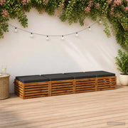 Cuscini per Sedia in 4 Pezzi SOEST 4 pz 100% Poliestere 944726