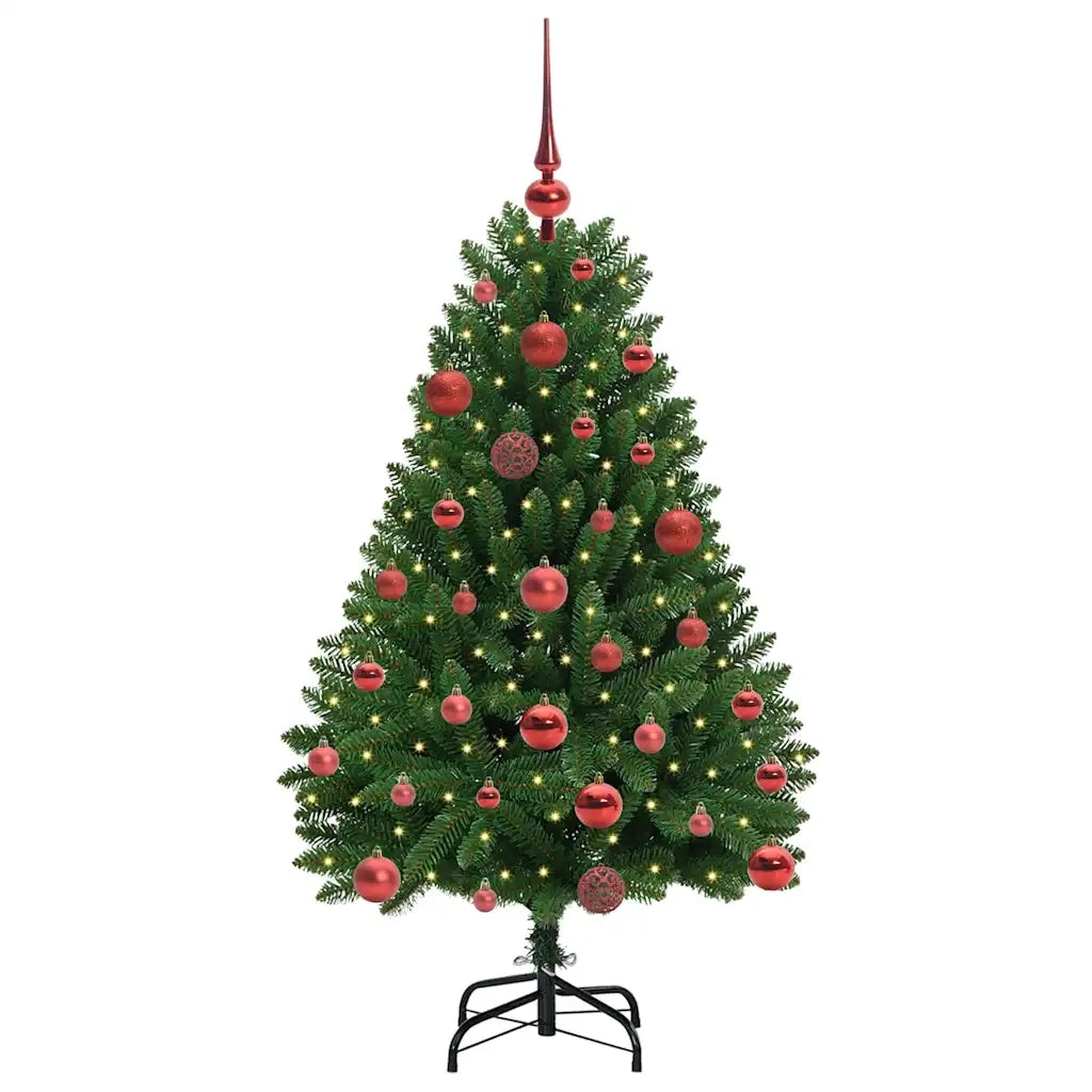 Albero di Natale artificiale Verde 120 cm PVC e Metallo 3395667