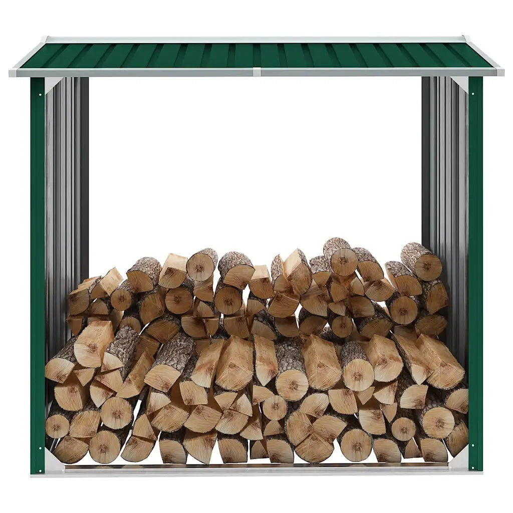 Capannone in Acciaio Zincato 172x91x154 cm Verde 47080