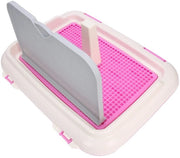 Water Closet Interno con Parete Simulata in Rosa