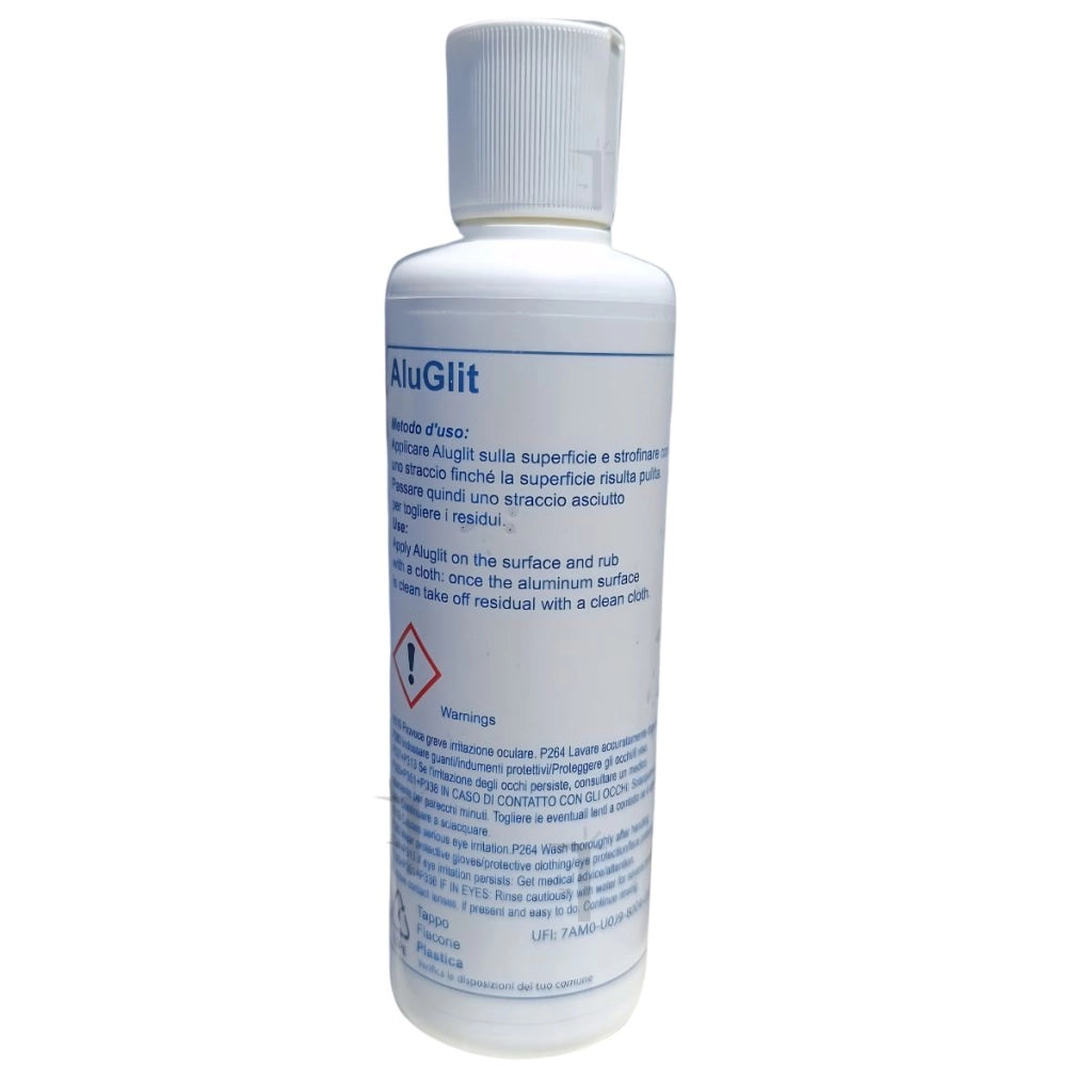 Pulitore per alluminio professionale 250ml AluGlit