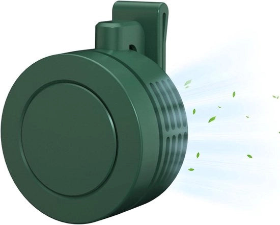 Ventilatore multifunzionale Serie - 3 Velocità - Design Stilissimo (≤25dB) - Ricaricabile via USB - Rotativo 360° - Ideale per Ufficio/Auto/Outdoor