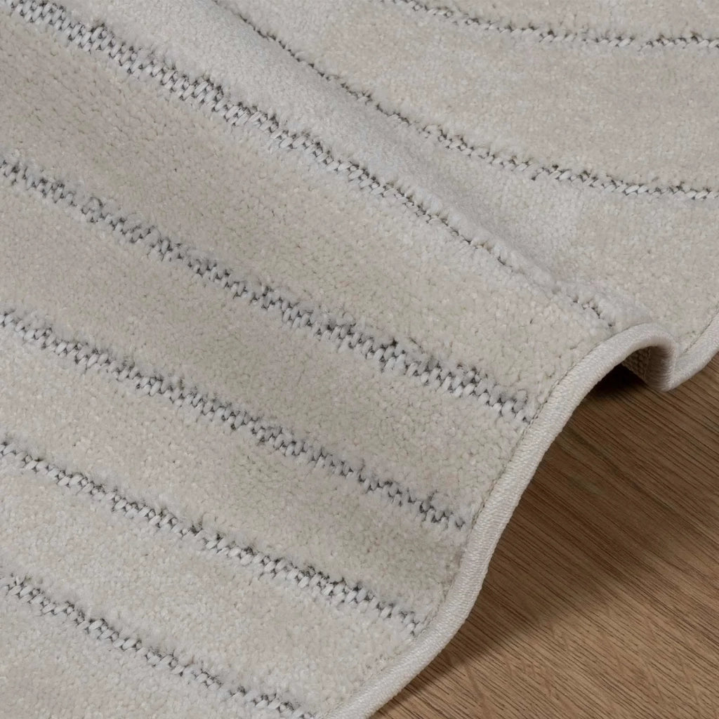 Tappeti per area | Tappeti a zone Rotondo PALMERAS Crema ? 200 CM Poliestere