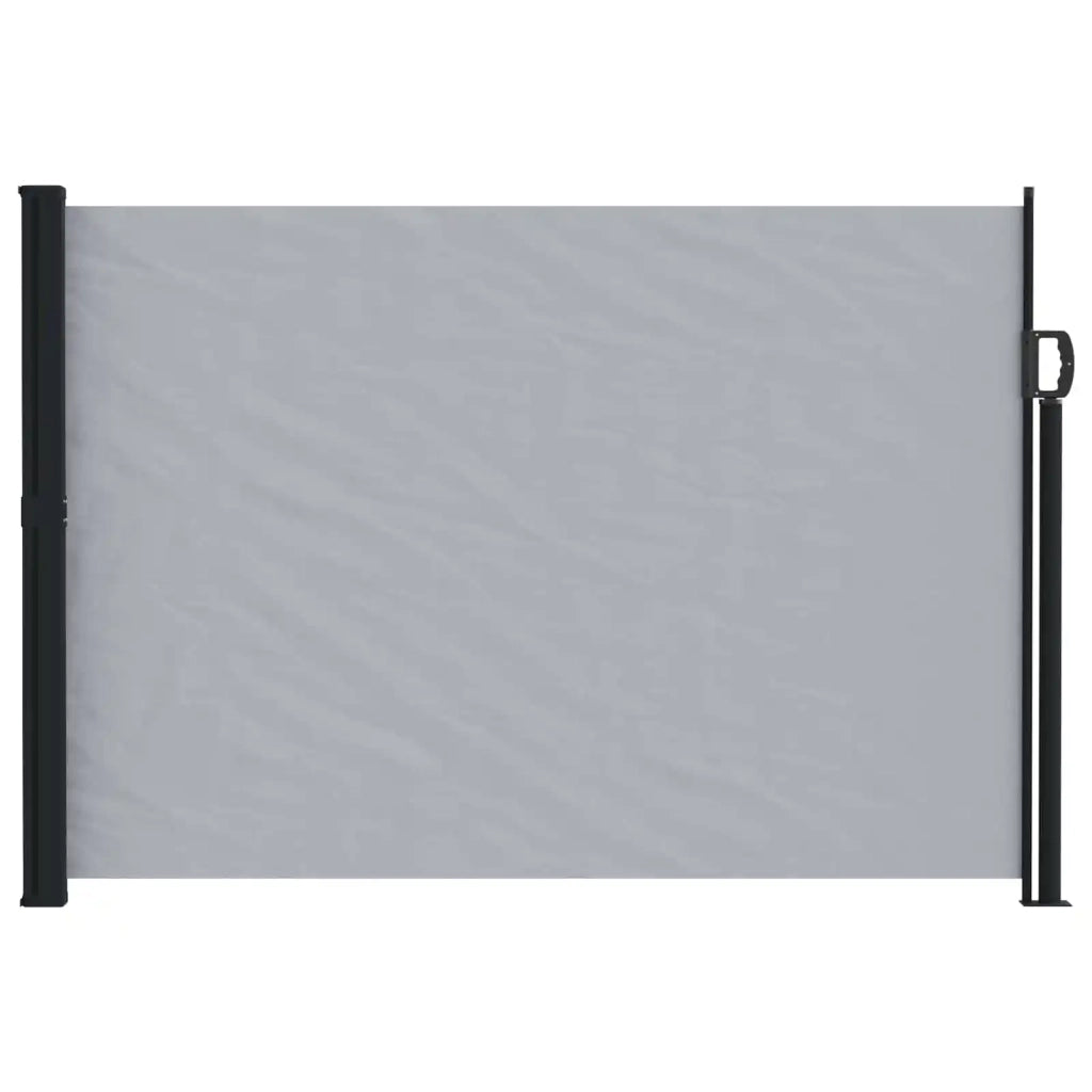 Tenda da Sole | Tenda laterale retrattile Grigio 500 x 140 cm Poliestere