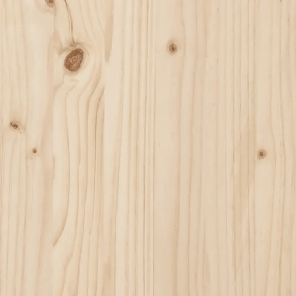 Testiera | Testata da Parete 141x3x91,5 cm in Legno Massello di Pino