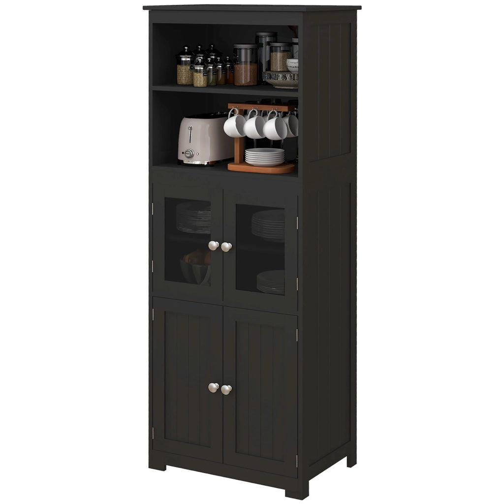 Armadio ¨C zephmum ¨C Nero 60x30x162 cm