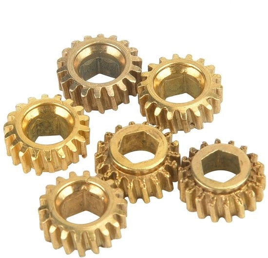Strumento per regolare le corde della chitarra di alta qualità - 4mm - meccanismo di regolazione - corde della chitarra - acciaio duraturo - 6 pezzi - robusto e resistente agli urti