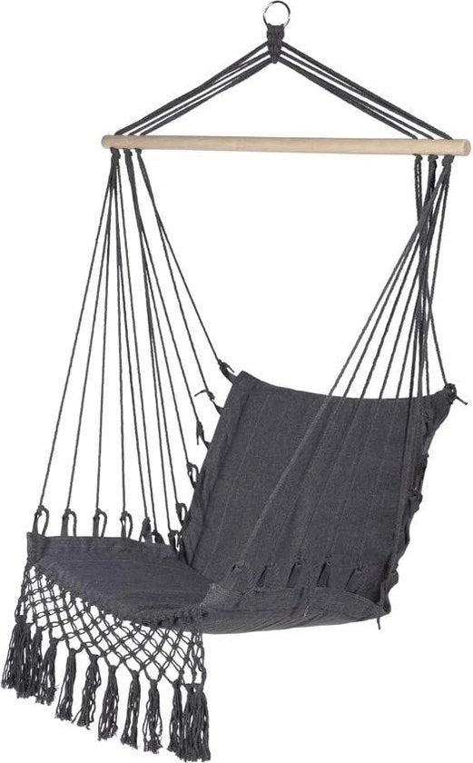 Sedia a Hammock – Sedia a Rete – Utilizzabile all'Interno e all'Esterno – Nido da Sospensione – Sedia a Hammock di Lusso