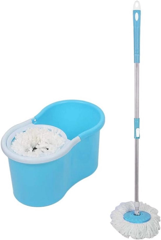 Kit di pulizia per pavimenti completo con secchio e corda - Pulitore per pavimenti efficiente