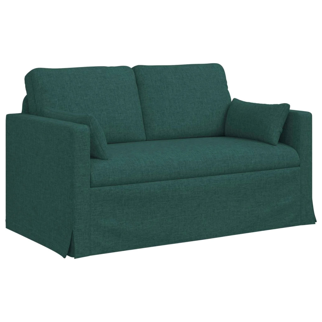 Divano Verde Scuro 139 x 78 x 80 cm Tessuto