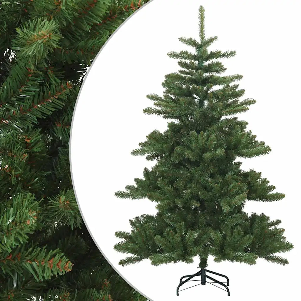 Albero di Natale Artificiale-Albero Natalizio con Rami Pieghevoli Verde 150 cm 918419