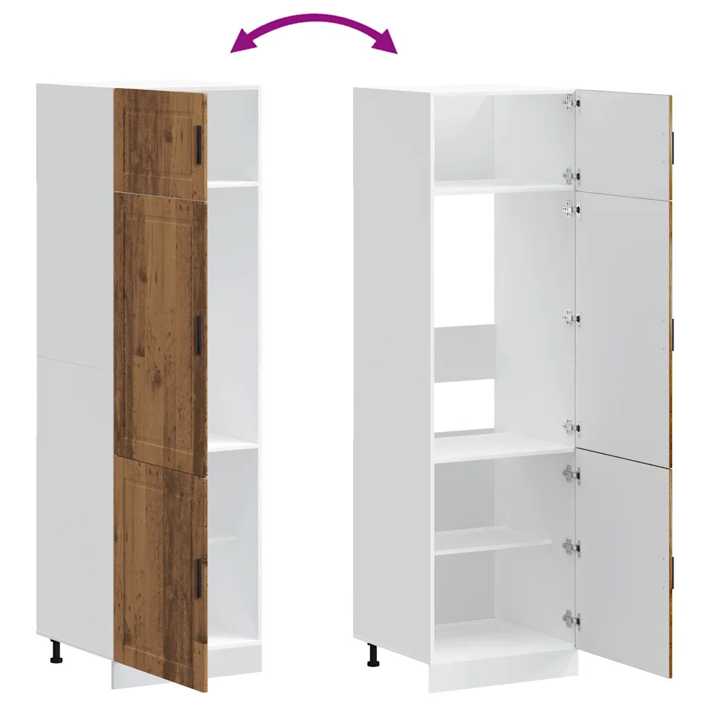 Armadio da Cucina Porto Legno Antico in Legno Multistrato 854115