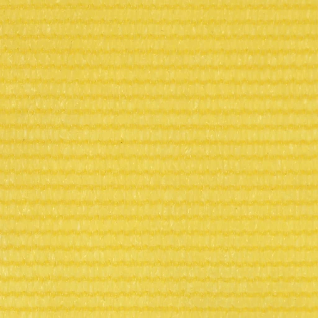Schermo per balcone schermo per la privacy 120 x 400 cm HDPE giallo 02_0010185