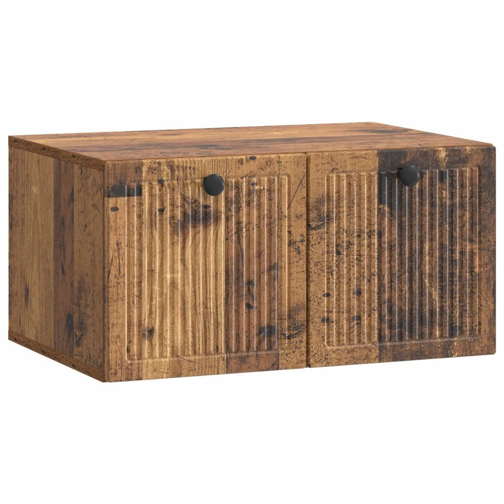 Mobile TV da Muro | Armadietto TV | Mobile Porta TV Legno antico 59,5 x 41 x 30 cm