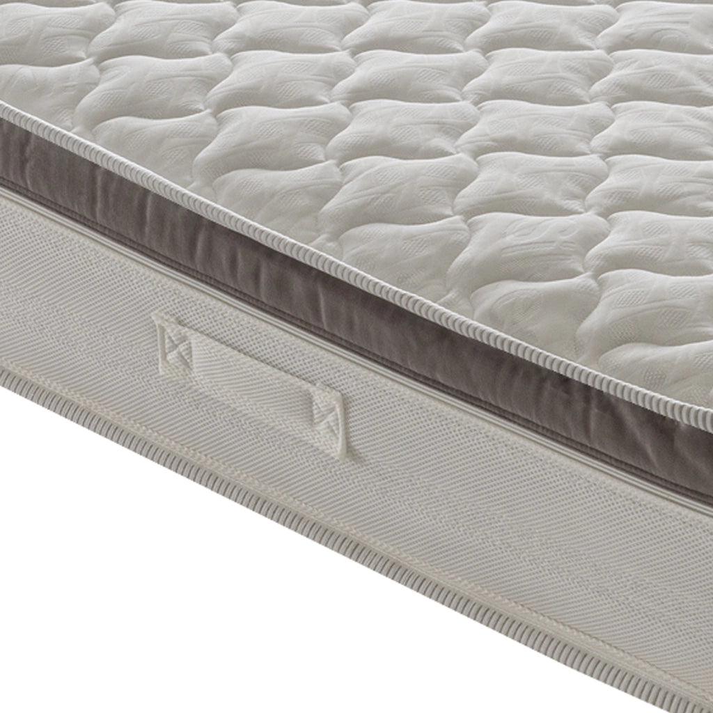 Materasso Singolo 80x200 a molle insacchettate, memory foam, alto 27 cm, rivestimento sfoderabile, 1600 molle