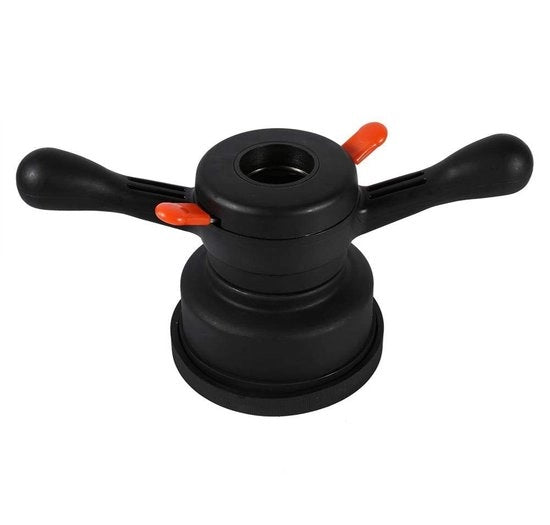 Strumento per cambio gomme per bilanciere del pneumatico - Sblocca rapido - Chiave con gabbia - Attacco per chiave - Diametro del cavo 40 mm - Passo 4 mm