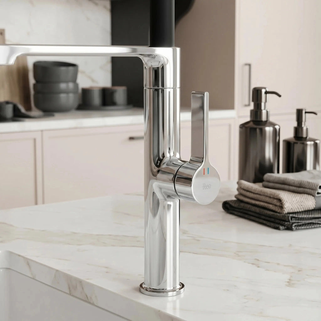 Rubinetto Da Cucina Rea Lago Chrome