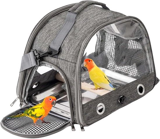 Zaino per uccelli - zaino leggero per uccelli - zaini per uccelli - sacche per uccelli - zaini per uccelli - zaini portatili - zaino per uccelli - colore grigio