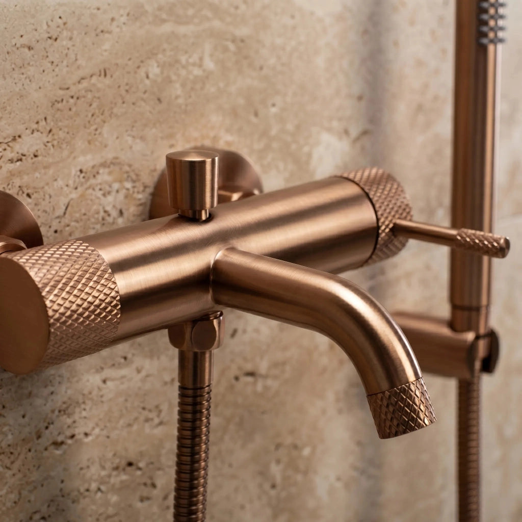 Rubinetto Da Vasca Rea Venti Brush Copper