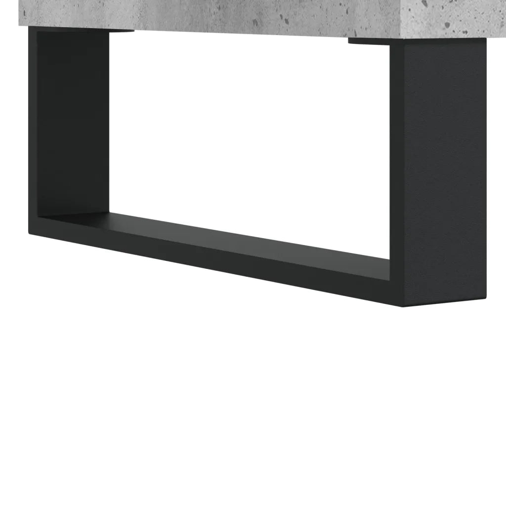 Credenza | Madia | Buffet da pranzo | Armadio da pranzo Grigio Cemento 57x35x90 cm in Legno Multistrato